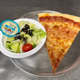 1 SLICE & SALAD SPECIAL