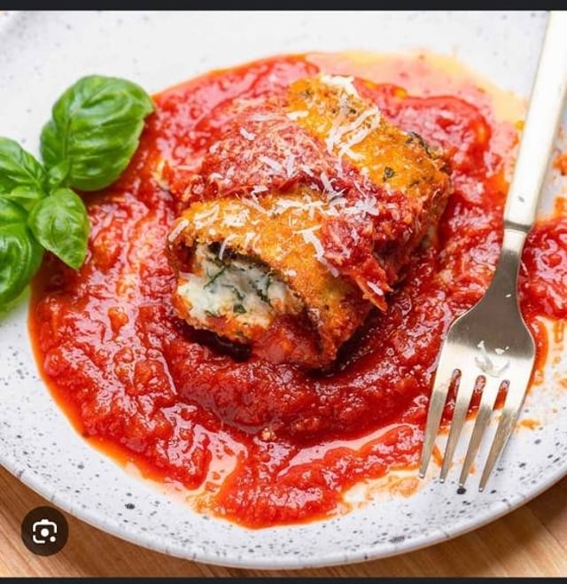 EGGPLANT ROLLATINI.