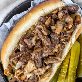 CHEESESTEAK AND ONION SUB