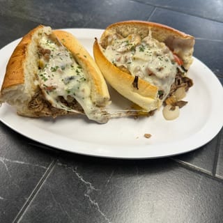 CHEESESTEAK & ONION SUB